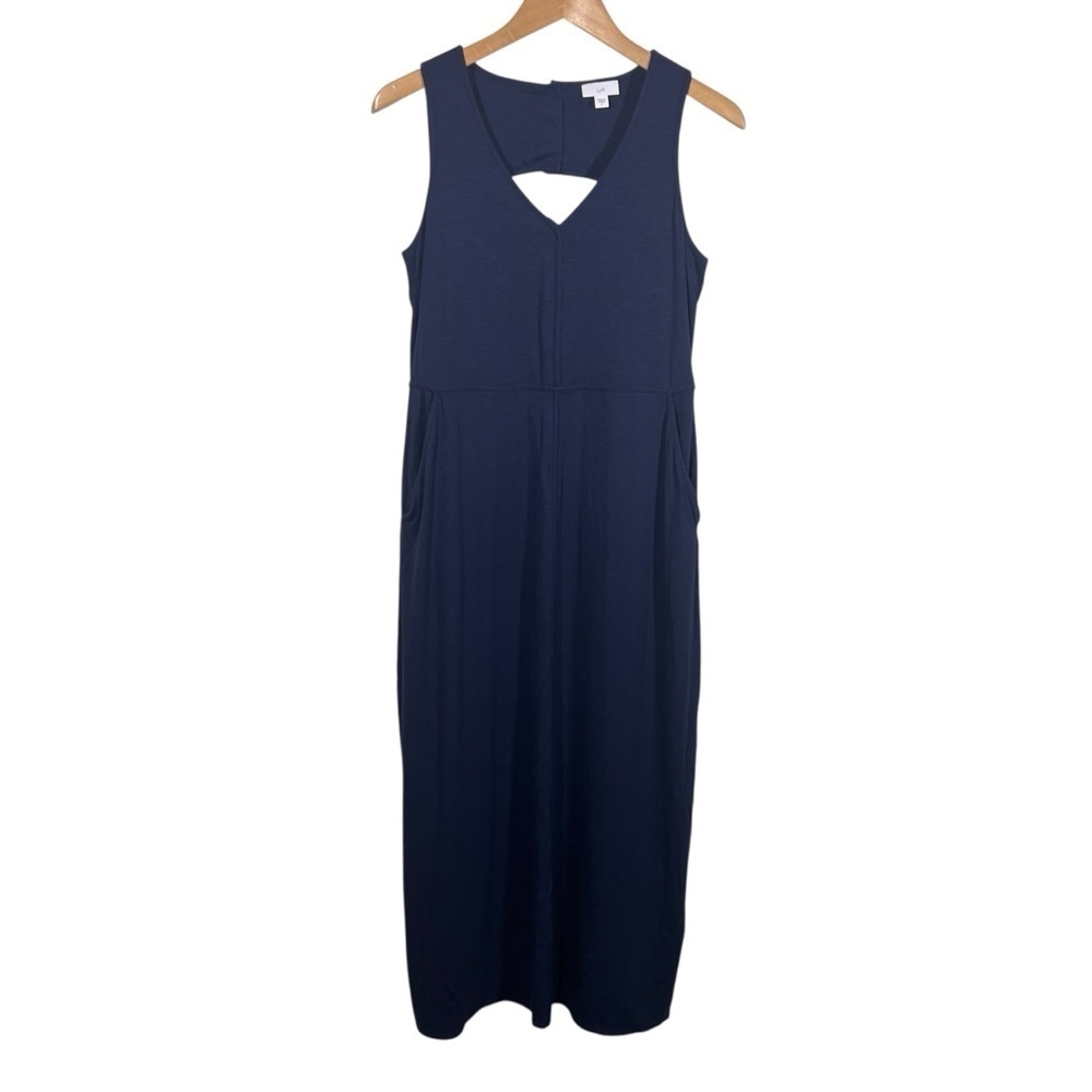 J. Jill Cutout Sleeveless Everyday Tunic Maxi Dress Size Small